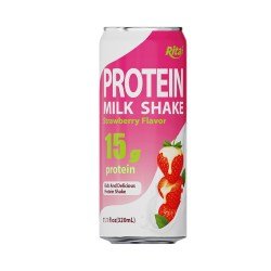 11.1 fl oz Rita Protein Milk Shake strawberry Flavor